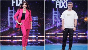 Monica Bîrlădeanu și Andi Vasluianu în ipostaze nemaivăzute, în această seară, la Săriți de pe fix: „Nu mai pot! Zău! Mi-e frică rău!”