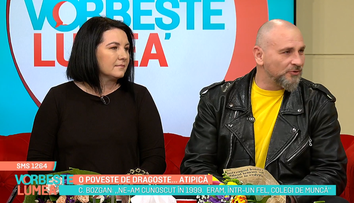 VIDEO Cristian și Elena Bozgan, o poveste de dragoste atipică. El militar și ea corporatistă