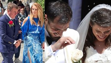 Două cuvinte, atât a rostit! Ce a spus Gică Hagi după cununia religioasă a fiicei sale, Kira, cu Thomas Ferfelis