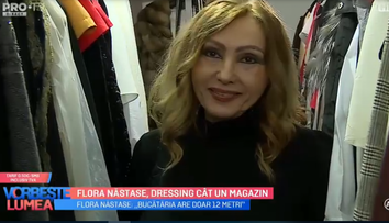 VIDEO Flora Năstase, dressing cât un magazin