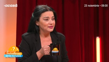 Maria Obretin – Monica Bellucci de România -  la Întrebarea Mesei Rotunde: ”Nu sunt atât de frumoasă încât asta să fie o piedică sau un avantaj. Mă și prind foarte greu la avansuri”