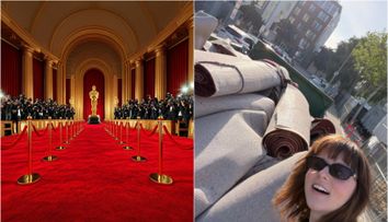 Gunoiul unora, comoara altora. Ce se întâmplă cu celebrul covor roșu, după premiile Oscar. Lumea credea că se refolosește