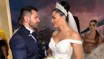 NUNTA ANULUI Brigitte și Florin Pastramă. Primele imagini cu mireasa. LIVE de la ceremonie