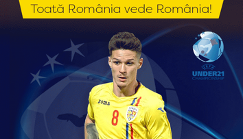 PROTVPLUS.RO transmite gratuit meciul România U21 - Finlanda U21, de la ora 19:30