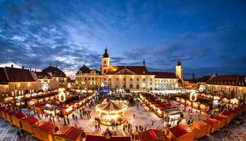 Târgul de Crăciun din Sibiu, locul pe care trebuie să-l admiri măcar din fotografii