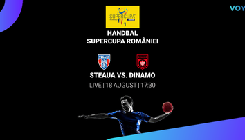 Steaua – Dinamo, Supercupa României la handbal masculin, se vede pe PRO ARENA și VOYO: 18 august 2022, ora 17.30