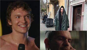 Connor Storrie și Tudor Chirilă, în același film! Înainte să devină obsesia internetului, actorul din Heated Rilvalry filma în București, alături actori români și o fostă Miss România