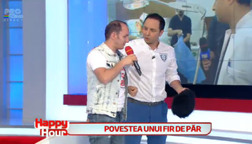 Mihai Traistariu, sapte schimbari de look in doar cateva minute. Cu ce peruca ii sta cel mai bine: 