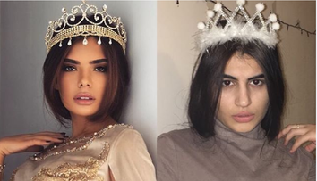 O tânară din Chişinău parodiază celebritati pe contul de Instagram! Cum arată Kim Kardashian în variantă moldovenească