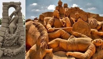 60 cele mai frumoase sculpturi in nisip! FOTO