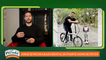 Jorge, despre pasiunile pentru lucruri de fete ale băiatului său: ”Nu vrem să ne constrângem copiii”