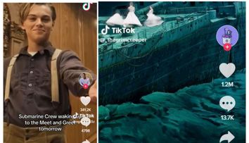 VIRAL pe TikTok. Cum au reacționat ”fantomele” de pe Titanic când au văzut submarinul cu milionari