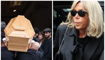 Brigitte Macron, printre vedetele care au participat la înmormântarea artistei Jane Birkin. Cum a apărut Prima Doamnă