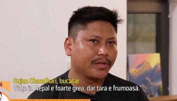 Un băiat din Nepal trăiește 