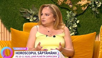 Cristina Demetrescu spune horoscopul pentru 7-13 iulie! De ce începe acum o nouă eră și ce zodie are parte de cele mai bune vești