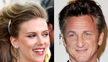 Scarlett Johansson si Sean Penn, un nou cuplu? Ea are 26, el 50 de ani!