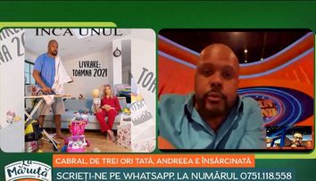 Cabral și Andreea Ibacka așteaptă cel de-al doilea copil. 