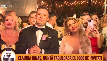 VIDEO Cea mai tare nuntă din vestul țării! Claudia Ionaș, fiica lui Florin Generalul, s-a căsătorit cu alesul ei
