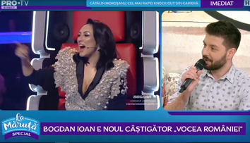VIDEO Bogdan Ioan este noul câștigător Vocea României
