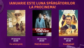 Morgan Freeman, Antonio Banderas și Pierce Brosnan aduc acțiunea,  în ianuarie, la PRO CINEMA
