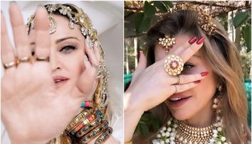 Loredana Groza, Madonna de România în straie indiene. Cum a pozat artista