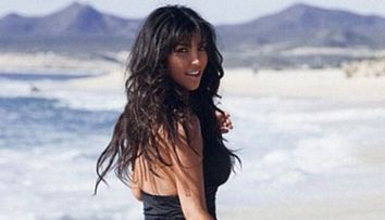 Posteriorul este cea mai importanta calitate fizica a ei! Vezi imaginea prin care Kim Kardashian demonstreaza ca are cu ce se lauda