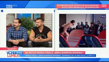 VIDEO Ce spun semifinaliștii Ninja Warrior, înainte de marea finală