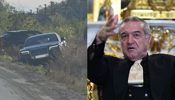 Ce are de spus Gigi Becali despre accidentul în urma căruia și-a avariat Rolls Royce-ul de sute de mii de euro: „Să-l vadă pe camere și să-l cheme”