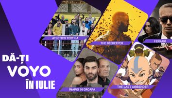 În iulie, vezi pe VOYO filme de box-office: „The Beekeeper”, „Ferrari” și „The Last Airbender”