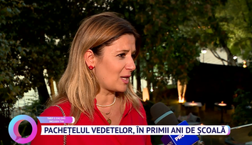 Ce pachețel primeau vedetele de la părinți în primii ani de scoală