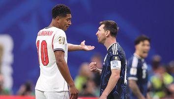Jude Bellingham, confruntare virală cu Messi, în semifinala Cupei Mondiale. Ce și-au spus, răstit, cei doi fotbaliști