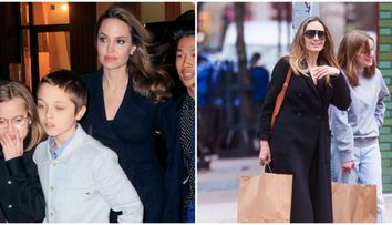 Toată lumea o știe pe Zahara sau pe Shiloh, dar iată cum arată Vivienne, fiica geamănă a Angelinei Jolie! Imagini rare, surprinse de paparazzi, cu cele două