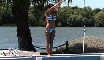 Provocarea pe care Ruby a refuzat sa o duca la bun sfarsit. Ce s-a intamplat cand s-a apropiat de marginea piscinei
