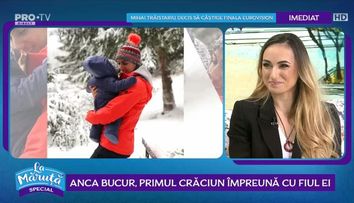 VIDEO Anca Bucur, primul Crăciun alături de fiul ei
