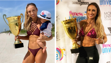 Anca Bucur, a 6-a oară Miss Fitness Universe! Cum a câștigat, împărțindu-se între grija pentru bebeluș și concurs