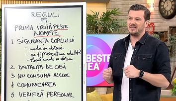 Dan Cruceru, sfaturi pentru momentul în care copilul tău vrea să doarmă la un prieten