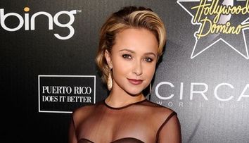 Hayden Panettiere, imbracata ca o baba la Gala Hollywood Domino! FOTO