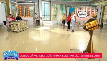 Tortul de aur - Prima semifinală. Adriana Moldoveanu este concurenta care merge în finală