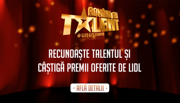 Românii au talent și Lidl te premiează. Ce trebuie să faci pentru a participa la concurs