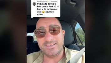 Pescobar, reacție dură pe net! Acuzat că nu i-a dat unei fete 100 de euro pentru că a luat media 10 la BAC