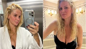 Andreea Bănică și-a încântat fanii cu imagini provocatoare de la Băile Herculane. Cum s-a pozat în saună