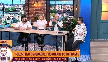 Paul Ipate, Cosmin Seleși și Monica Odagiu, provocare contorsionistă La Măruță