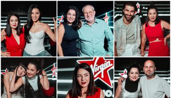 Oana Tache, ploaie de vedete la Virgin Radio!