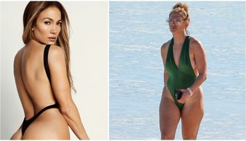 În cele mai noi imagini e photoshopată până la perfecțiune, în realitate și J Lo e o femeie normală. Cum arată de fapt