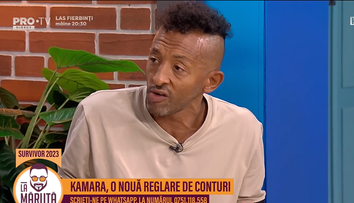 Kamara continuă conflictul cu Cristi Mitrea, dar are și un mesaj împăciuitor pentru fosta soție