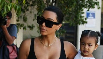 Prima fotografie cu baietelul lui Kim Kardashian. Cum arata micutul Saint West
