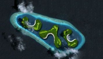 ASA o sa arate terenul de golf plutitor pe trei insule din Maldive in valoare de <span style=