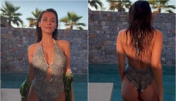 Lili Sandu, imaginea perfecțiunii la plajă! La 45 de ani se mândrește cu un corp de supermodel