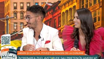 Imagini și povești de la nunta lui Armin Nicoară cu Claudia! 