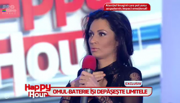 Ce a aratat Nicoleta Luciu in direct, la 